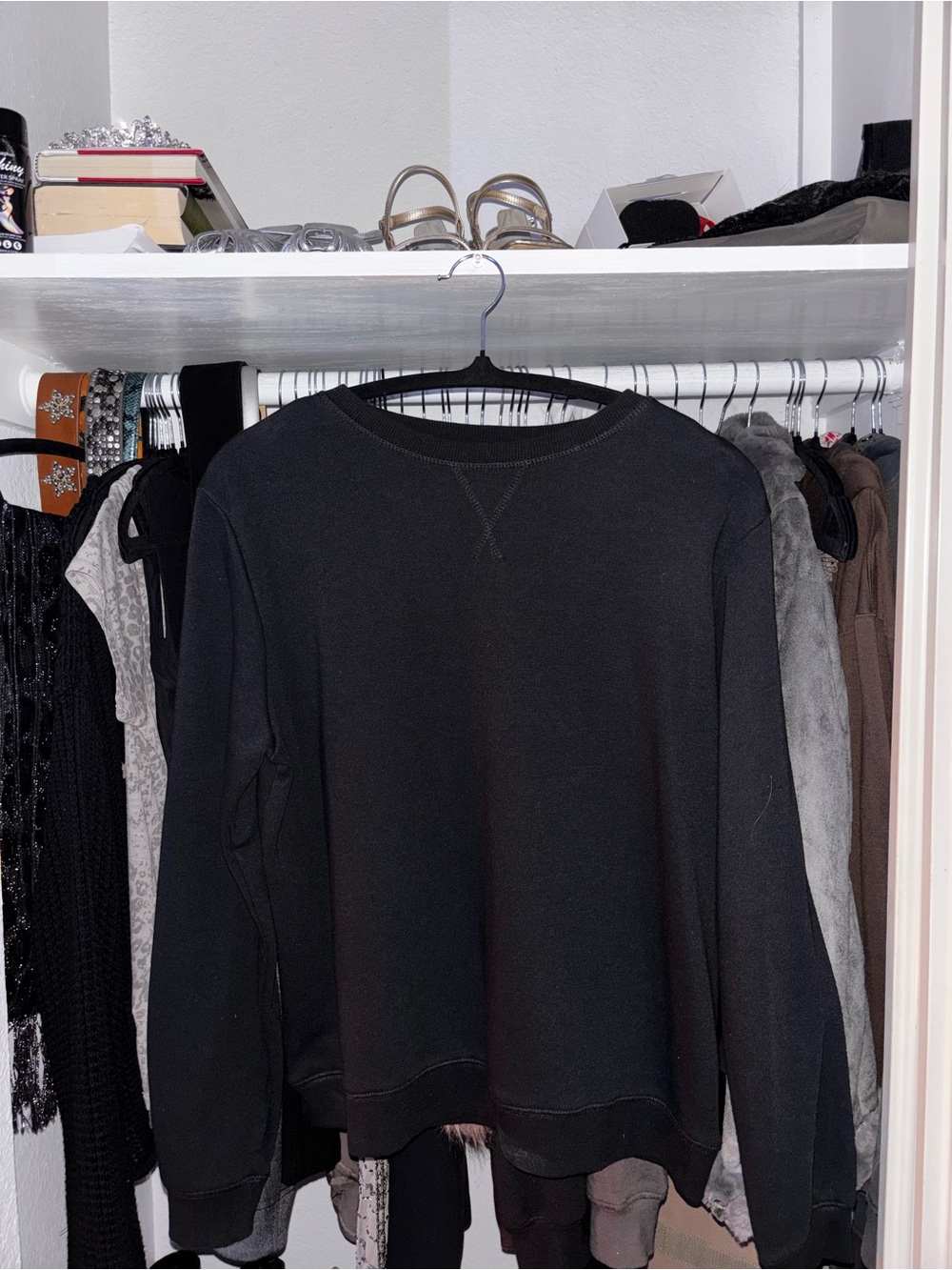 Black Crew Neck